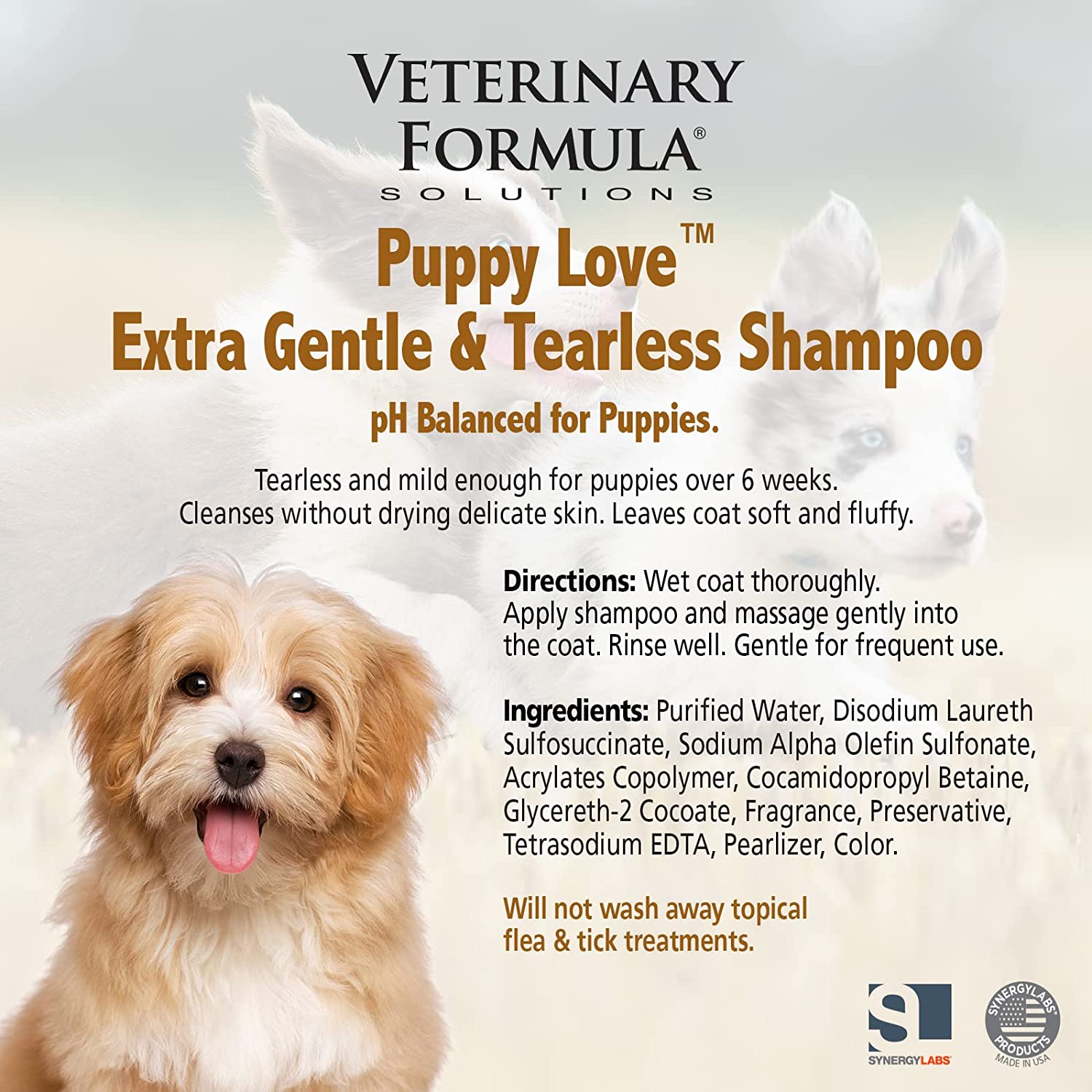 SYNERGY VF Shampoo Puppy Love - 17oz